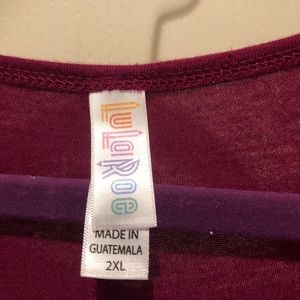 LuLaRoe Tops - LuLaRoe 2xL perfect T LuLaRoe Tops - LuLaRoe 2xL perfect T
